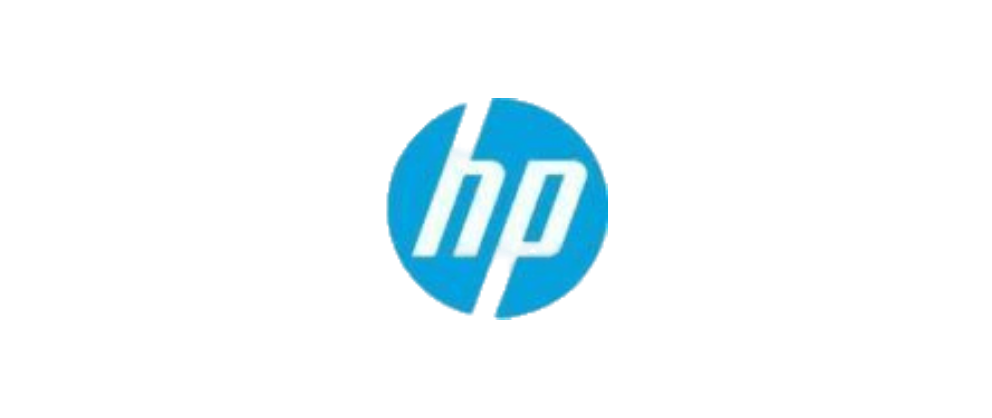 HP logo, representing Hewlett-Packard, a leading provider of computers, laptops, printers, and IT solutions for businesses and individuals.