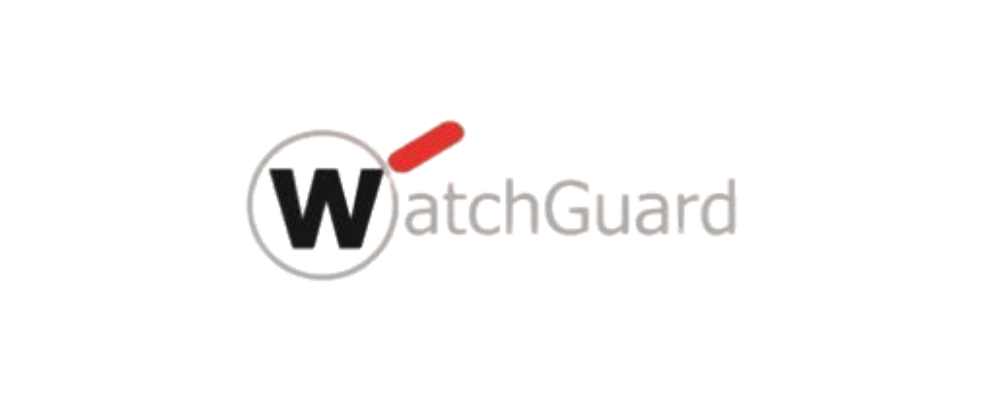 WatchGuard logo, a top provider of network security solutions, including firewalls and threat detection for businesses and enterprises.